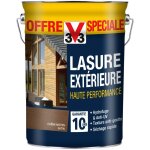 Lasure bois ext�rieur, haute performance 10 ans v33, offre sp�ciale ch�ne moyen satin 5l