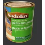 Lasure sadolin (woodlover) impregnant semi - mat palissandre 0, 75 l