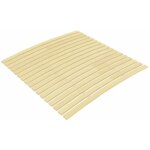 Vidaxl ? latte de rechange pour sommier 120 x 200 cm ? 17 lattes en bois de peuplier ? pliable et enroulable ...