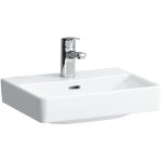 Laufen - pro s - lave - mains, 45x34 cm, 1 trou pour robinetterie, blanc h8159610001041