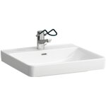 Laufen - pro liberty - lavabo, 60x55 cm, 1 trou pour robinetterie, blanc h8119500001041