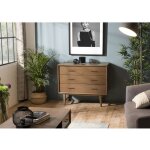 Lara - commode 4 tiroirs bois mindi