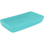 Vidaxl - lavabo de luxe rectangulaire vert clair mat 71x38 cm c�ramique
