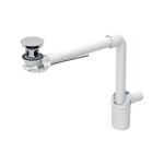 Lavabo match0 152072211  32 mm, avec clapet extrieur  commande par levier, chrom brillant - geberit ...