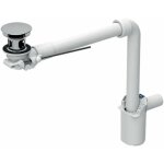Lavabo match0 152072211 � 32 mm, avec clapet ext�rieur � commande par levier, chrom� brillant - geberit ...