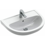 Lavabo volta plus - dimensions : 60 x 45. 5 x 18. 5 cm - couleur: blanc