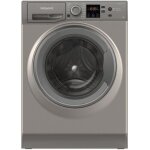 Lave - linge hublot hotpoint nswm946ggfr - 9 kg - induction - 1400 trs / min - classe a - graphite