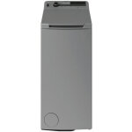 Lave linge top whirlpool mal posable, top, essential, silver