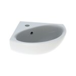 Geberit - lave - mains d'angle blanc 45. 5x40cm