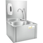 Lave - mains � commande f�morale + distributeur de savon premium - goldinox
