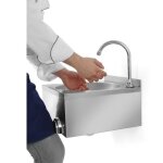 Lave main avec commande  genoux - combisteel