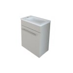 Onde - meuble lave - mains taupe  suspendre 40cm - nino