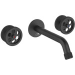 Laveo - robinet salle de bain mitigeur lavabo noir industriel muro encastr�