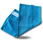 Lavette microfibre surface vitr�e nettoyage sans traces dimension 1717 - quantit� x 1 - lavette 32x32 ...