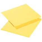 Lavettes spongyl jaunes lot de 10