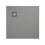 Lazer - receveur panodur prt  carreler - trou excentr 180x90x4cm - sans bonde