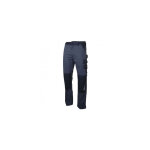 Lebeurre - pantalon de travail lma sulfate taille 46 gris sombre / noir multipoches zro mtal