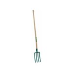 Fourche  bcher dame douille - 25 cm - manche pomme en bois certifi pefc 100% - leborgne