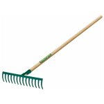 R�teau 14 dents courbes - manche bois certifi� pefc 100% - leborgne