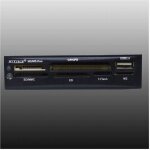 Lecteur de carte m�moire interne ms sd mmc tf md cf usb 2. 0 maxtech lt - it001