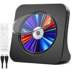 Lecteur dvd cd bluetooth avec haut - parleur prise en charge de la tlcommande radio fm avec lecture ...