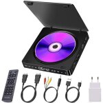 Lecteur dvd avec tlcommande prise usb, sortie hdmi et av (cble hdmi et av inclus) - 1 - 6 rgion - ...
