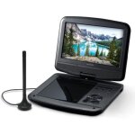 Lecteur dvd / tv portable - sencor - spv 7926t - cran 9  - port usb et lecteur de carte sd - noir