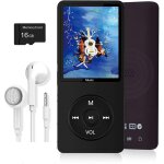 Lecteur mp3, lecteur de musique avec carte micro sd de 16 go, haut - parleur int�gr�, lecture photo / ...