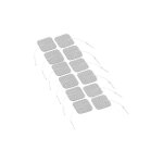 Lectrodes tens : lot de 3 électrodes pour appareils à courant de stimulation, 5 x 5 cm, chaque lot de ... Lectrodes tens : lot de 3 électrodes pour appareils à courant de stimulation, 5 x 5 cm, chaque lot de ...
