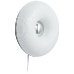 Led applique murale � intensit� variable 'fjora' en verre pour salon & salle � manger