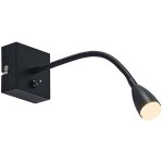 Led applique murale 'jolka' en m�tal pour chambre � coucher