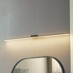 Led applique murale 'kivana' en aluminium pour salle de bain