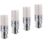 Led b22 de ma�s bulbs12w, 100w incandescent �quivalent, 1200lm, blanc chaud 3000k ampoules chandelier, ...