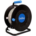 Ledino - led band stripe deko aluminium blanc enrouleur de cble ip65 l 10 m