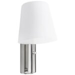 Leds - c4 - ledsc4 applique read me led 4. 8w blanc chaud - 3000k on - off nickel satin� 388lm