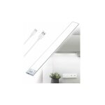 Led cuisine sous meuble rechargeable usb, 2500mah 40cm dimmable lampe placard detecteur de mouvement ...