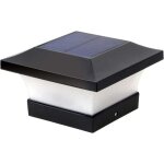 Led lampadaire solaire exterieur, villa mur paysage lampe de jardin, accueil lampe murale lumi�re, piliers ...