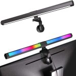 Led lampe ecran pc lampe de bureau usb d'ordinateur 40cm rgb light bar monitor computer. lumire ambiante ...
