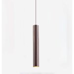 Led lampe suspension nordique long tube lampe suspendue minimaliste cratif plafonnier art moderne dcor ...