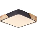 Led plafonniers en bois, luminaire plat moderne encastr�, plafonniers pour salle � manger couloir salon ...