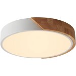 Led plafonniers en bois, luminaire plat moderne encastr�, plafonniers pour salle � manger couloir salon ...