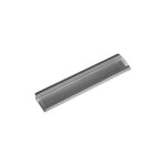 Led profile recessed transparent diffuser 1mts