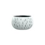 Led leds - vase nike dsk avec d�coration prosperplast tridimensionnelle 48xh30 cm white - white