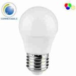 Led3028 ampoule led vt - 2224 - filament 6w e27 g45 couvercle transparent 3000k 130lm / w