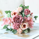 Ledander deux bouquets artificiels r�alistes, bouquets � main, compositions florales artificielles, id�aux ...