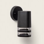 Applique murale ext�rieure bonnie noire noir