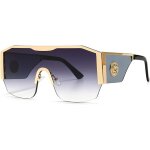 Legendtech lunettes de soleil r�tro pour hommes � grande monture 100% protection uv lunettes de soleil ...