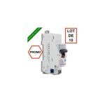 Legrand - lot de 10 / / dnx3 disjoncteur 16a auto ph + n courbe c 4. 5ka 230v - 406783