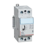 Contacteur de puissance cx� bobine 230v 2 p�les 250v 40a contact 2f 2 modules legrand 412545