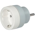 Adaptateur 2p + t 16a 230v - fiche standard germanique sur prise standard fran�ais - legrand